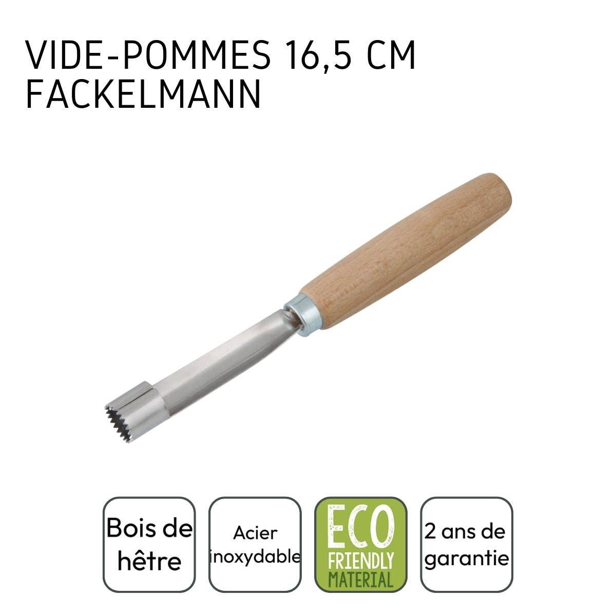 Zenker – wholesale Kitchen tool/gadget – Beechwood apple corer FSC Fackelmann Eco Friendly3