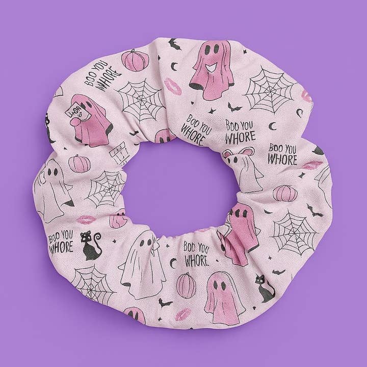 Mean Girls Halloween Haargummi, Mean Girls Haaraccessoire, Perfektes Haargummi für Halloween, Mean Girls Kostümparty, Geschenk für Sie, Haargummi für den Großhandel von OhhhSoPeachy