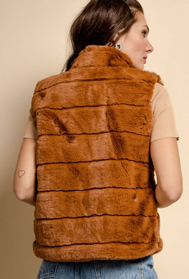 LIL' MOON - Wholesale Outerwear Vest - Women's - Vest #25511739