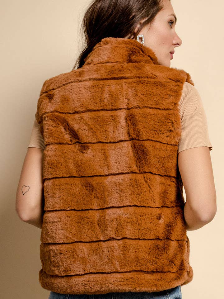 LIL' MOON - Wholesale Outerwear Vest - Women's - Vest #25511725