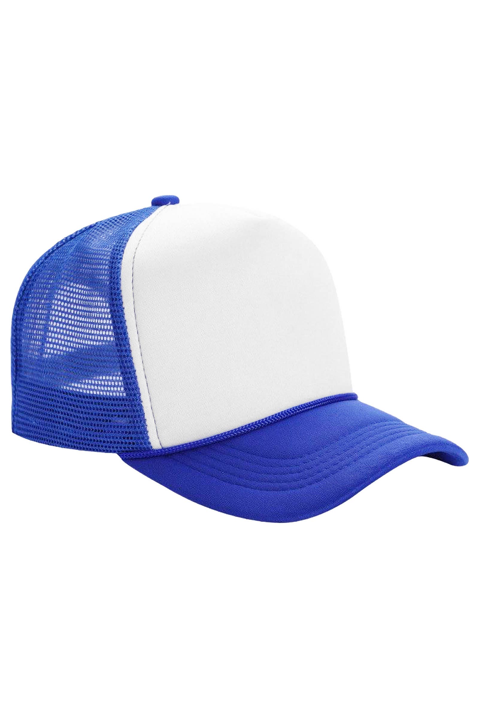 Cap Zone – boné - Mulher por atacado – Chapéu de caminhoneiro de espuma de cinco painéis multitons23