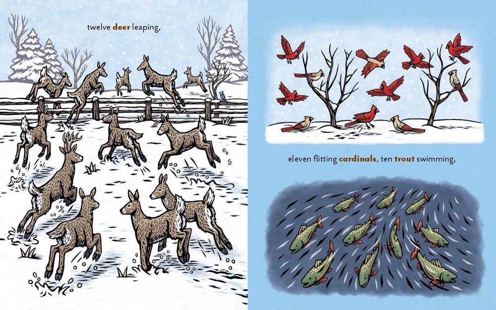 REMOVED BRAND - Wholesale Nature & Outdoors - Twelve Days of Winter: A Wildlife Celebration5