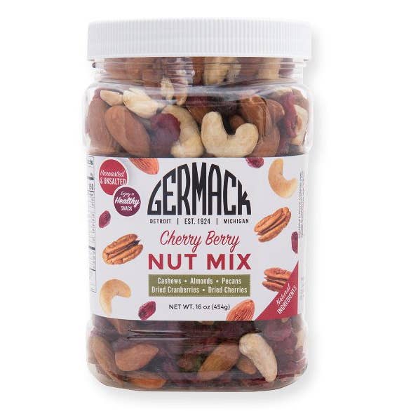 Germack Pistachio Company - Wholesale Trail Mix - Cherry Berry Nut Mix - 16 oz Jar