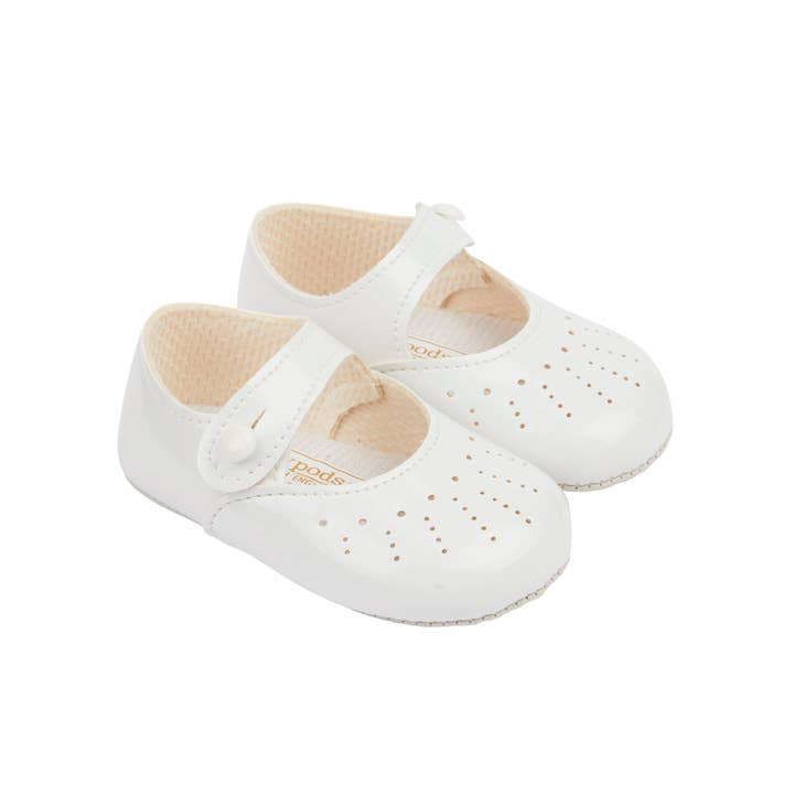 Early Days & Baypods – Engroshandel Vuggesko – til baby – B755 Barsko knaplukning med stansdetalje5