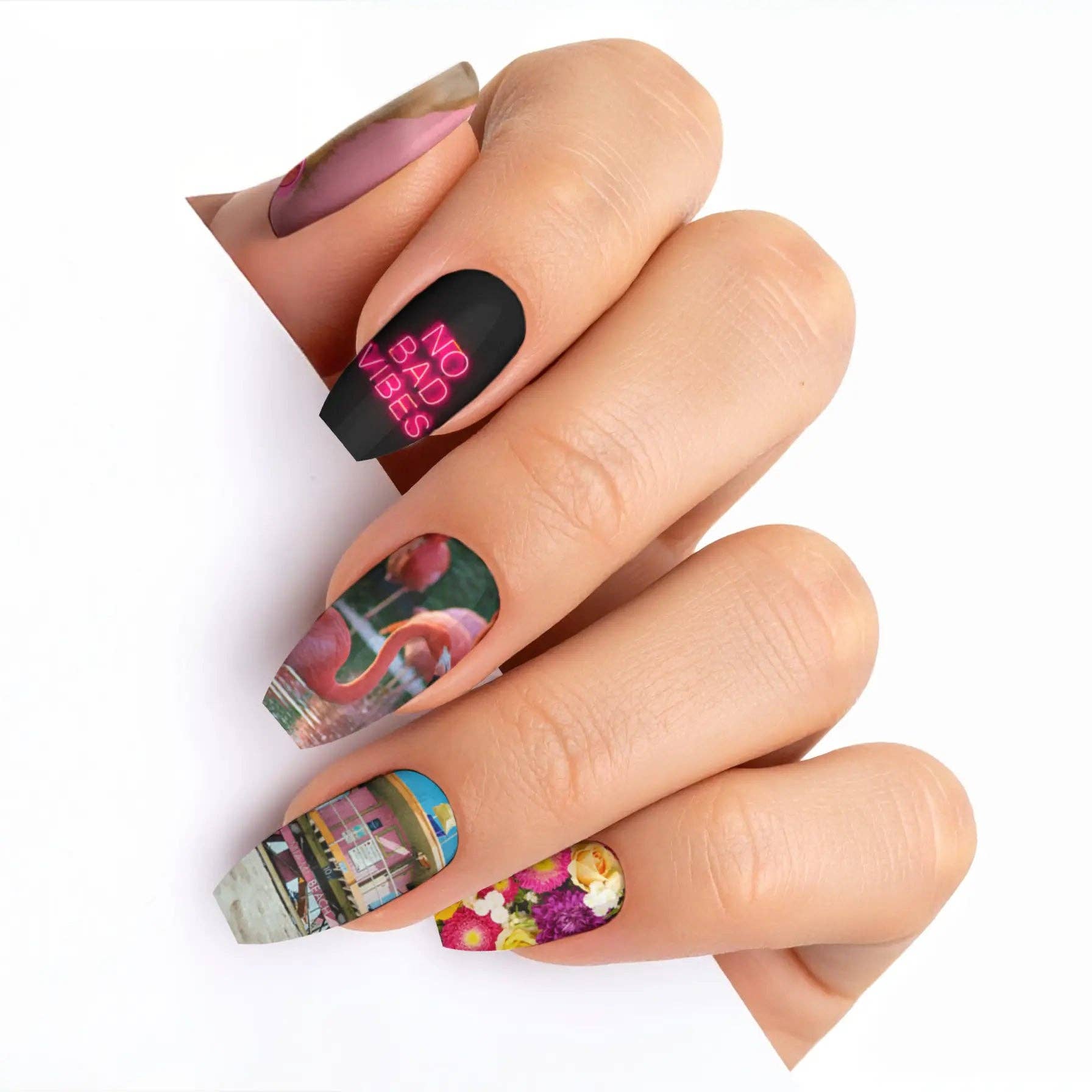 FYNE BODY - Wholesale Press-on/fake nails - Design Your Own Custom Press-On Nails - Oval63