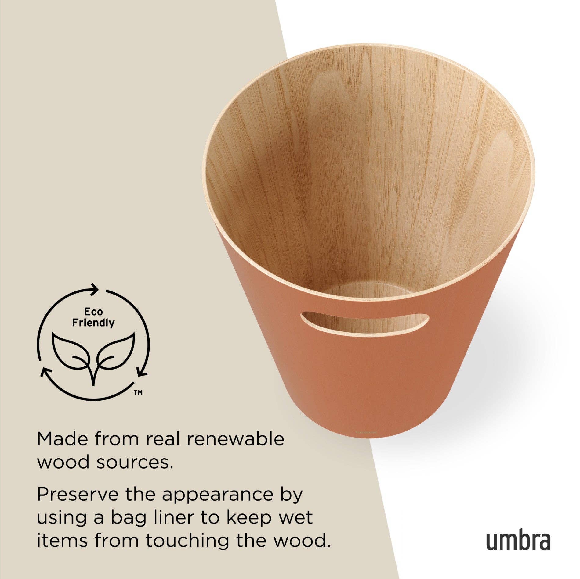 Umbra (CAN) - Wholesale Trashcan/Trash Bin - Woodrow Trash Can54