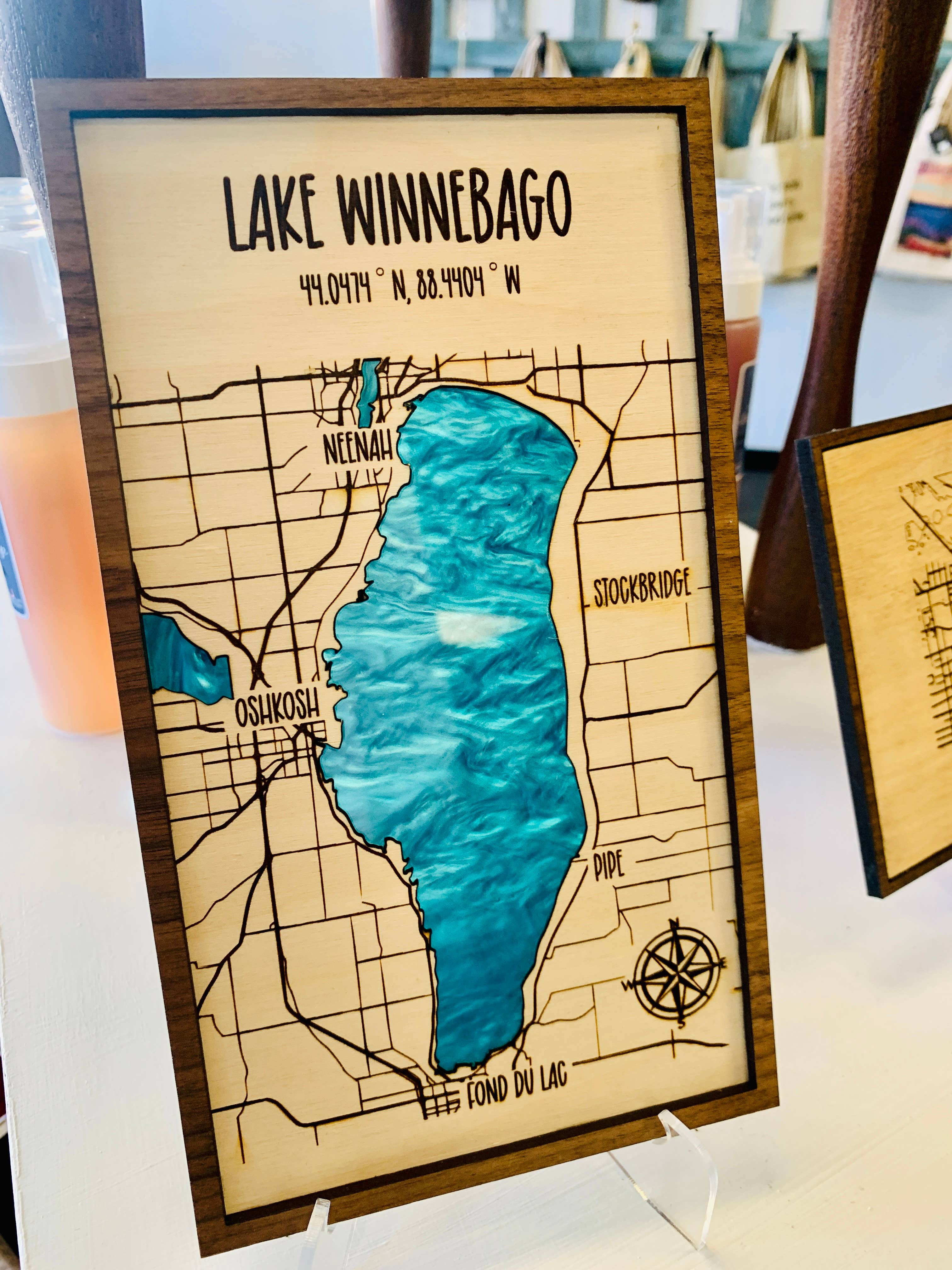 SJ Imaginations - Wholesale Map - Custom lake or city maps5