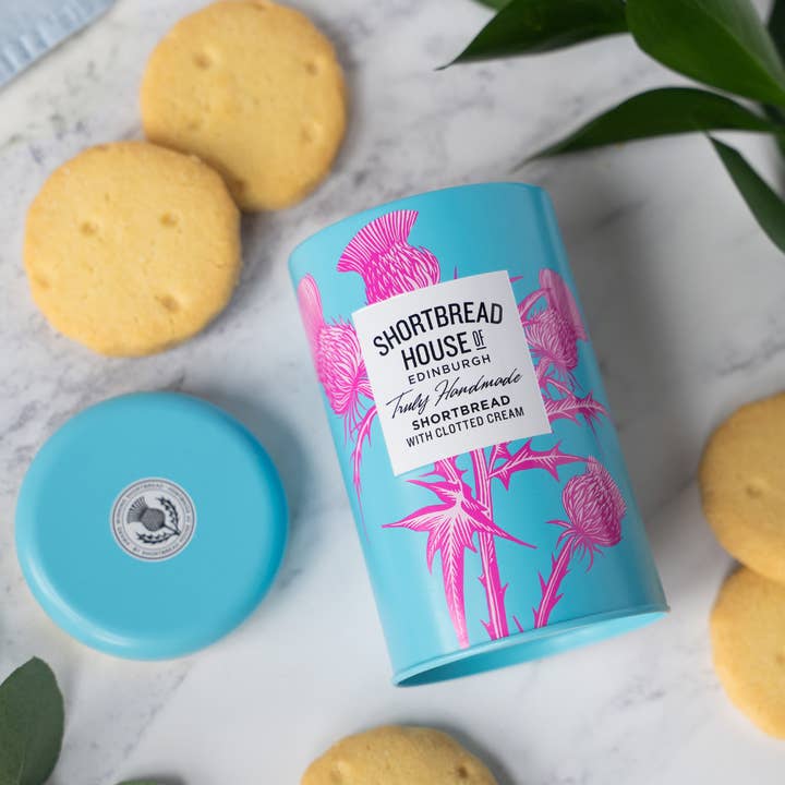Shortbread House of Edinburgh - Wholesale Cookie - Shortbread House Tin - Clotted Cream 140g MP121