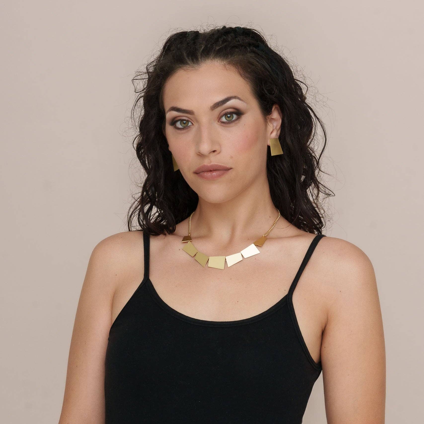 KLK - Wholesale Pendant/Charm Necklace - Trapezi necklace1