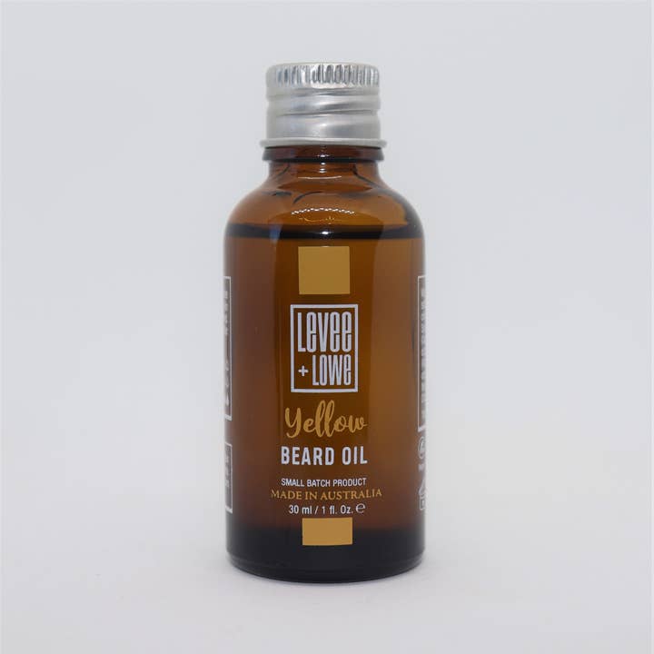 Beard Oil Refill | Yellow 30ml for wholesale by Levee and Lowe