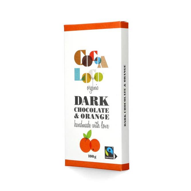 Cocoa Loco - Wholesale Chocolate bar - Dark Chocolate & Orange Bar – 100g3