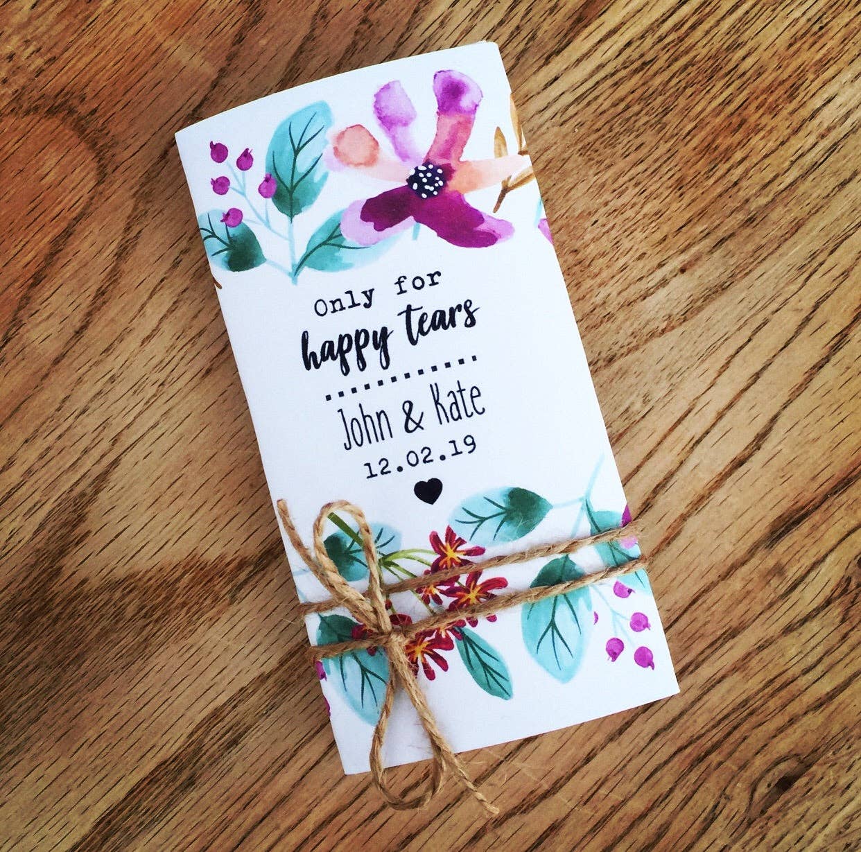 Mermaid Marys – wholesale Tissue paper – Happy Tears Wedding Tissues - Floral1