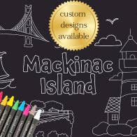 Imagination Starters - Wholesale Placemat - Coloring Placemat Custom Printed 12x17 - open stock3