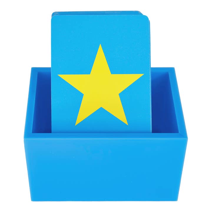 Canasta Sets.com - Wholesale Card Holder - Unisex - Deck Card Holder- cards in waiting- BRIGHT BLUE