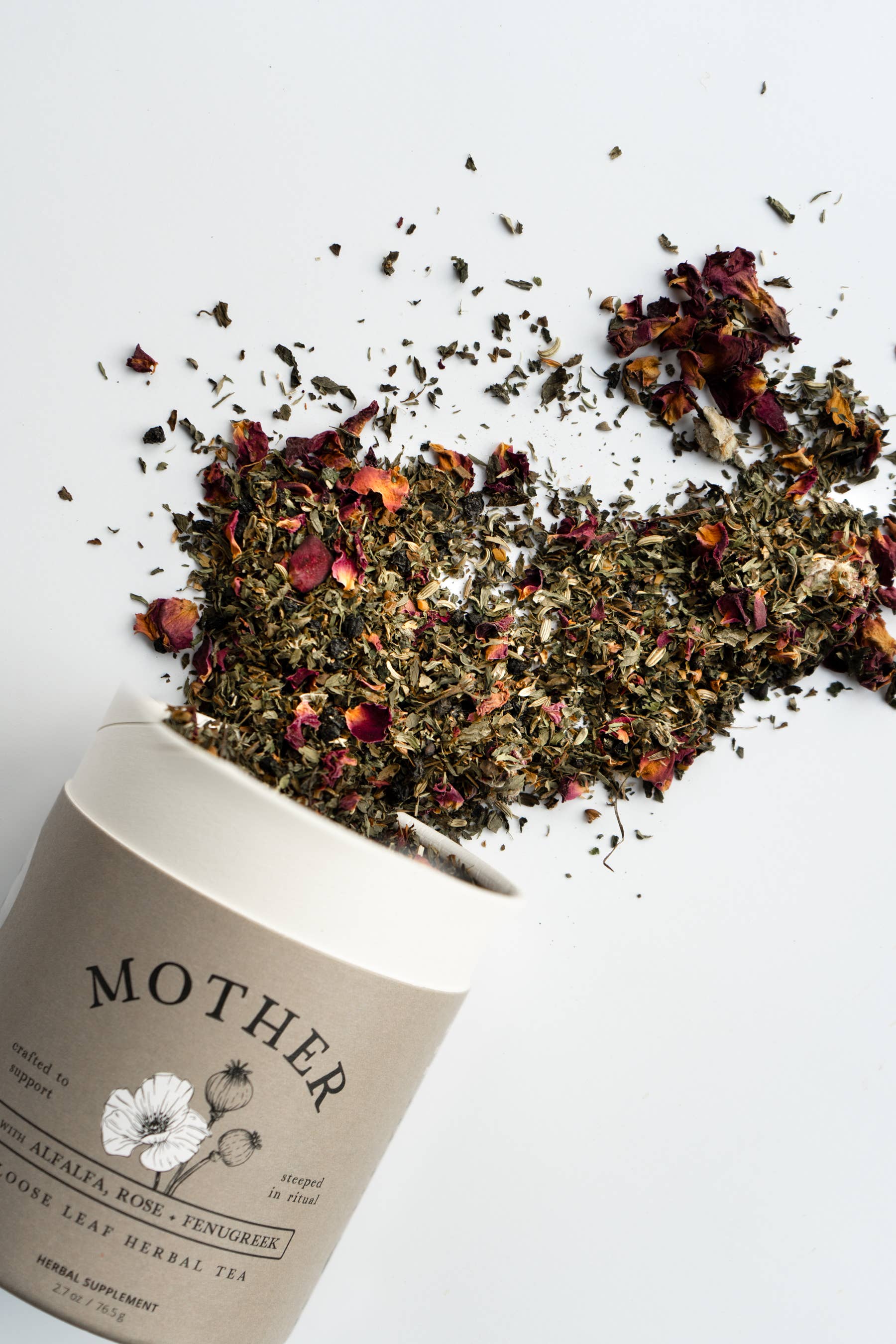 Growing Up Rooted - Venta al por mayor Hierbas - Mother té herbal suelto | Apoyo nutritivo para el posparto1