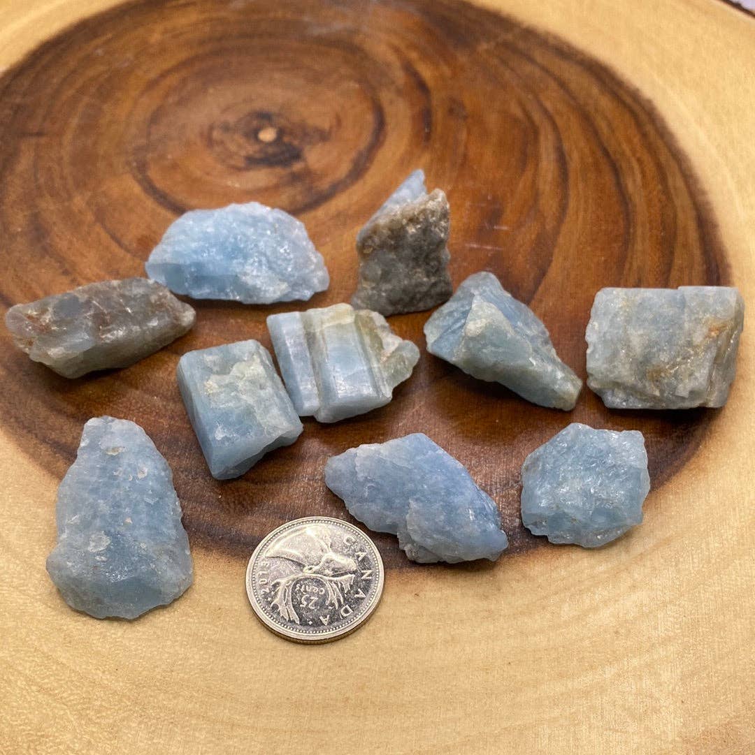 Moonbeam Healing - Vente Pierre et cristal de spiritualité - Blue Beryl Rough Chunks1