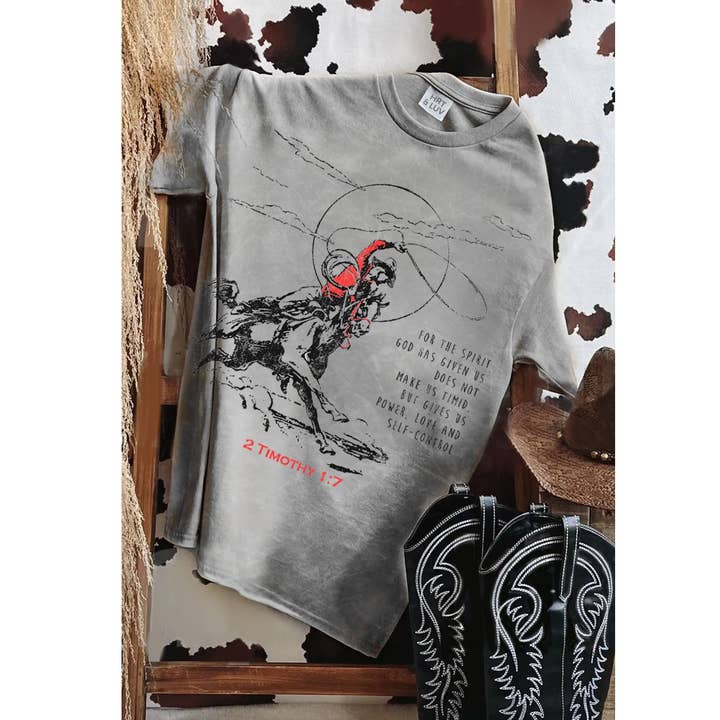 2 TIMOTHY 1_7 MINERAL GRAPHIC TEE for wholesale by HRTandLUV