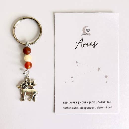 Aries Zodiac Keyring for wholesale by Zendants
