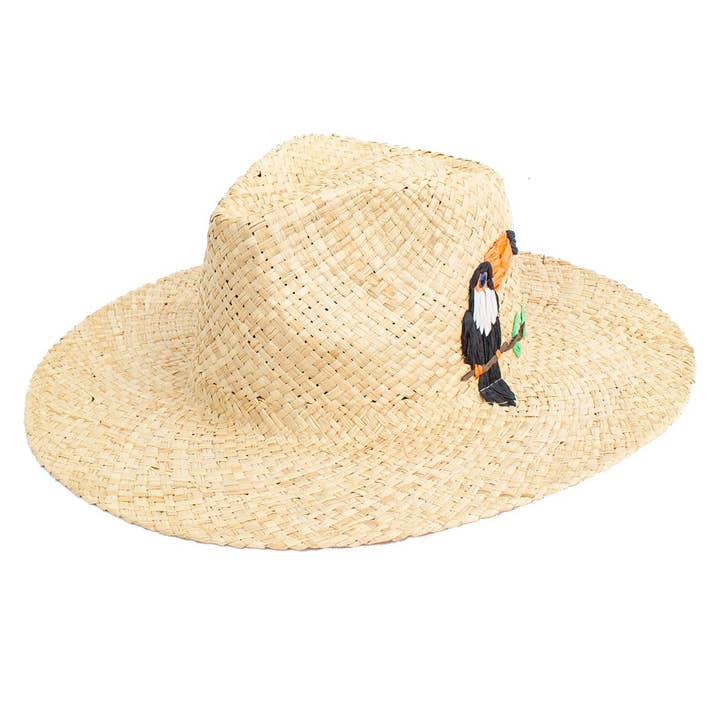 Tucano Raffia Resort Hat for wholesale by Peter Grimm