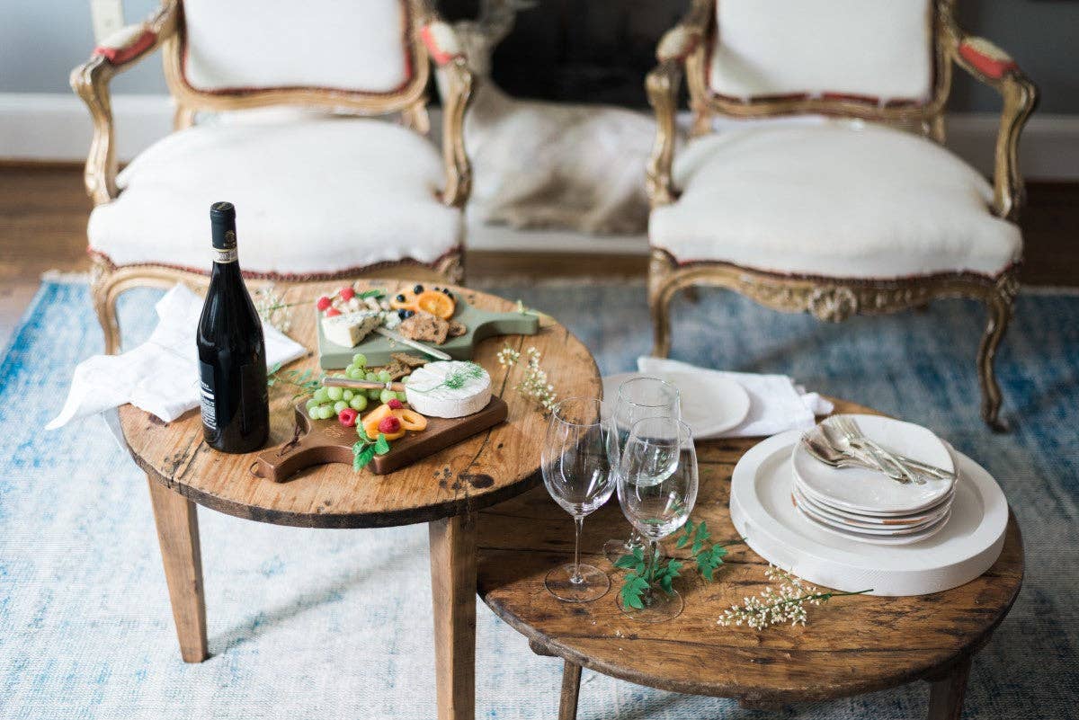 etúHOME - Vendita all'ingrosso Tavolini - Tavolino in legno trovato, rotondo6