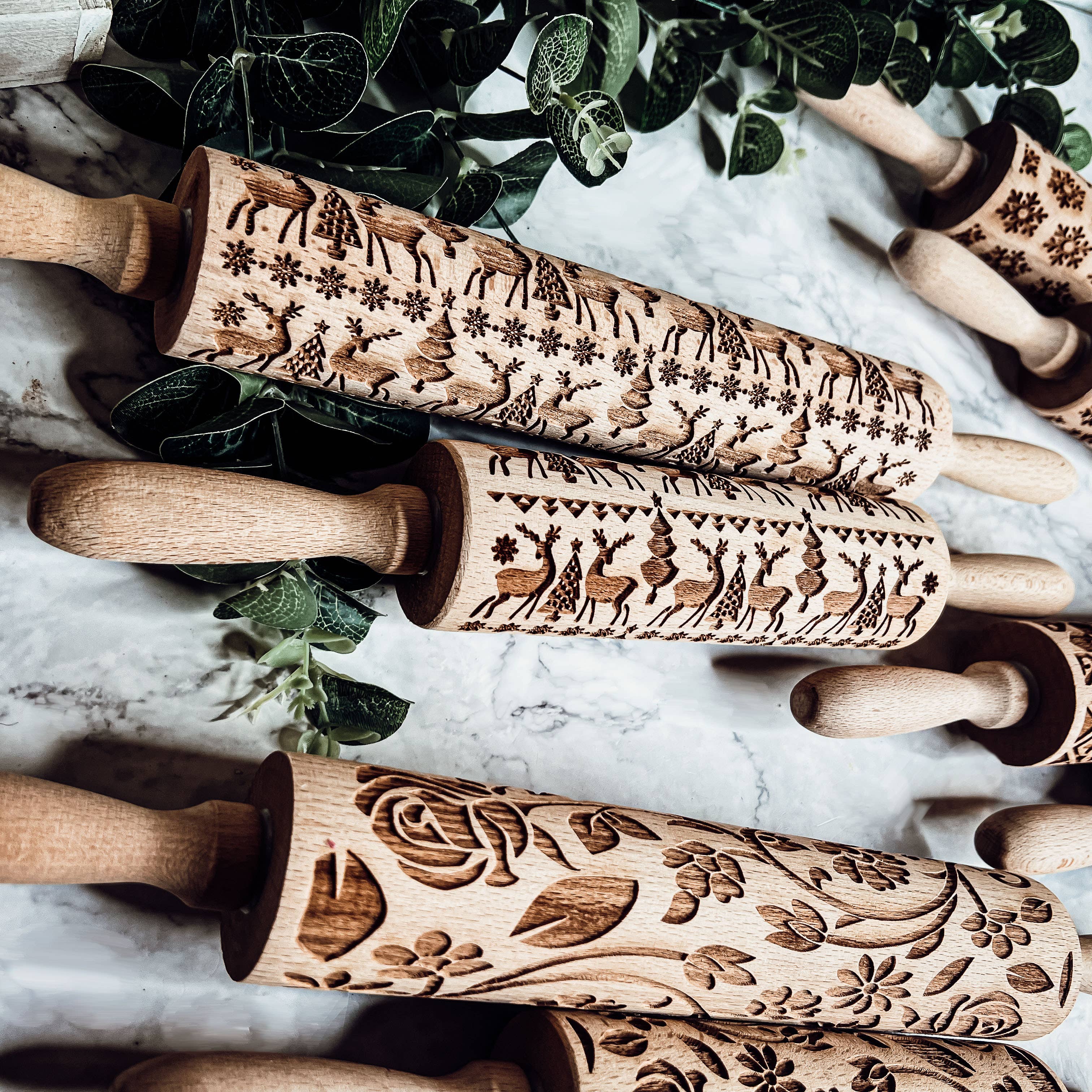 Gia Roma - Wholesale Kitchen Tool/Gadget - Wood Rolling Pins for Cookies & Baking Gift, Holiday Kitchen41