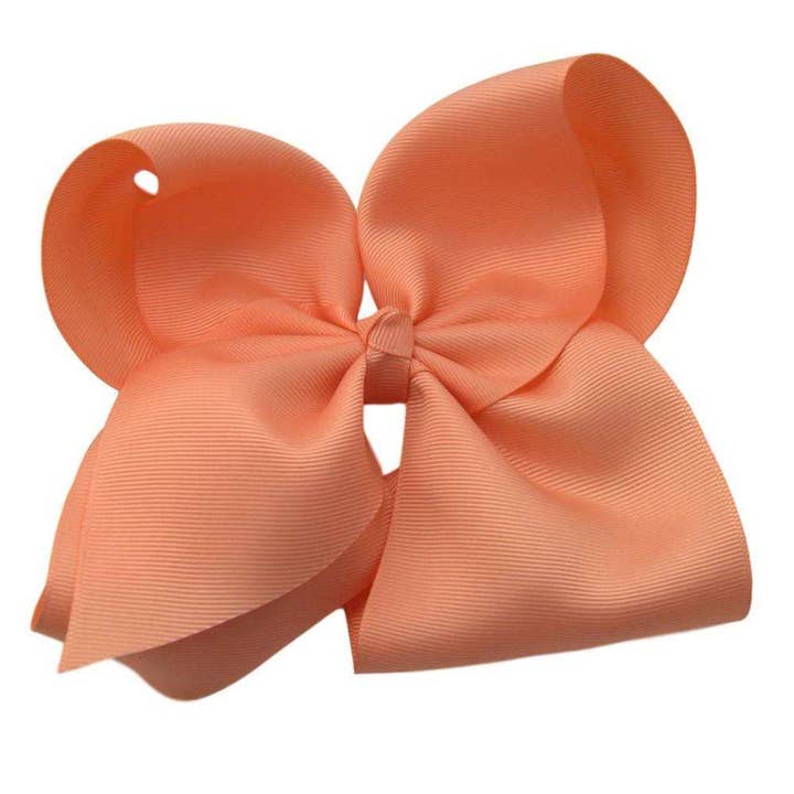 The Solid Bow - Vente Nœud pour cheveux – enfant - Nœud en gros-grain uni de 5 pouces (2 pouces de largeur du ruban)2
