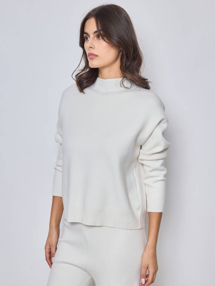 SUNNY STUDIO - Wholesale Knit Sweater - Women's - Women's high-neck pullover with long sleeves12