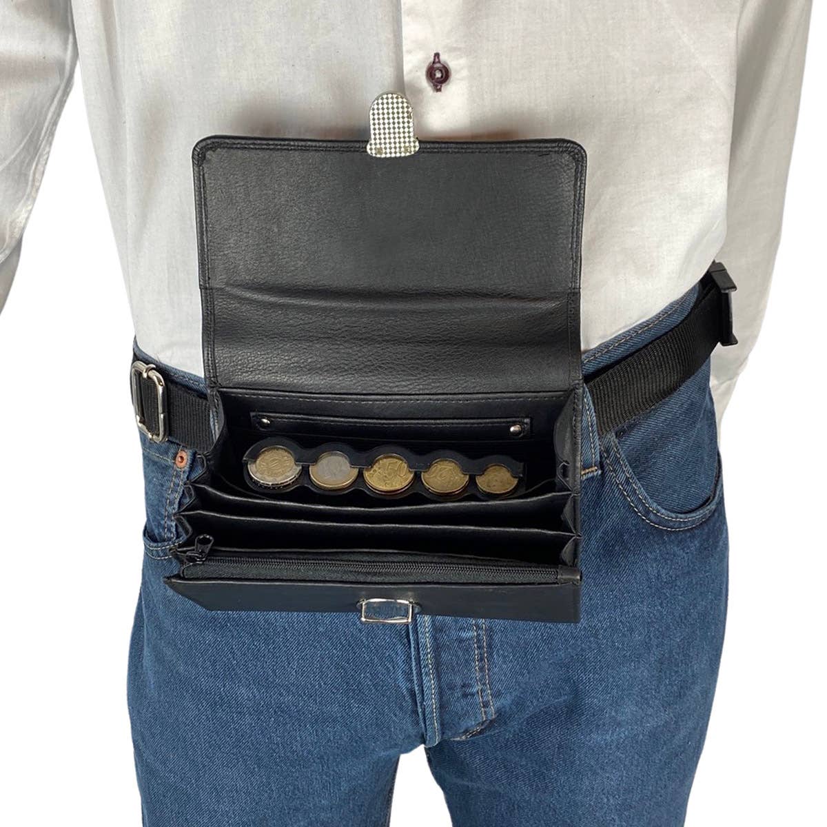 Arrigo - Wholesale Wallet - Unisex - Catering Wallet with a Coin Holder and Waist Belt - Arrigo5