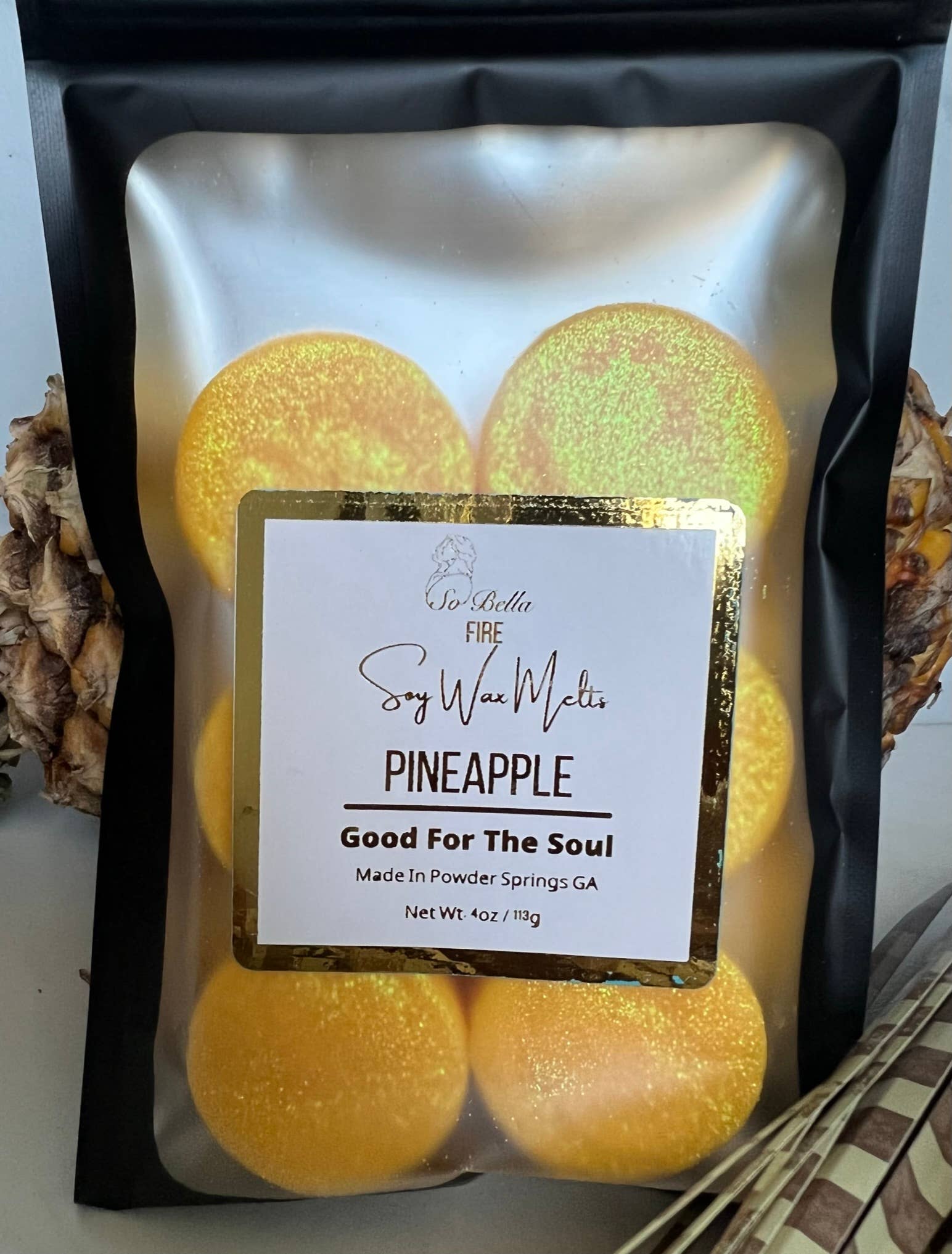 So Bella - Wholesale Wax Melt - Pineapple Wax Melts1