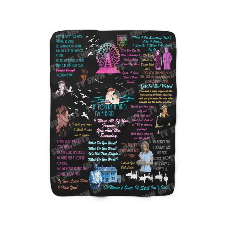 The Notebook Blanket for wholesale by TV Show Gifts