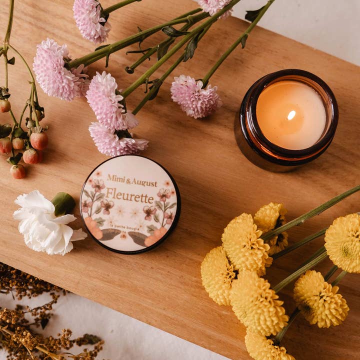 Mimi & August - Wholesale Tea Light Candles - Fleurette- mini candle 2 oz