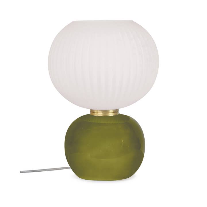 Adonis lamp large khaki D25 H35cm for wholesale by Opjet Paris