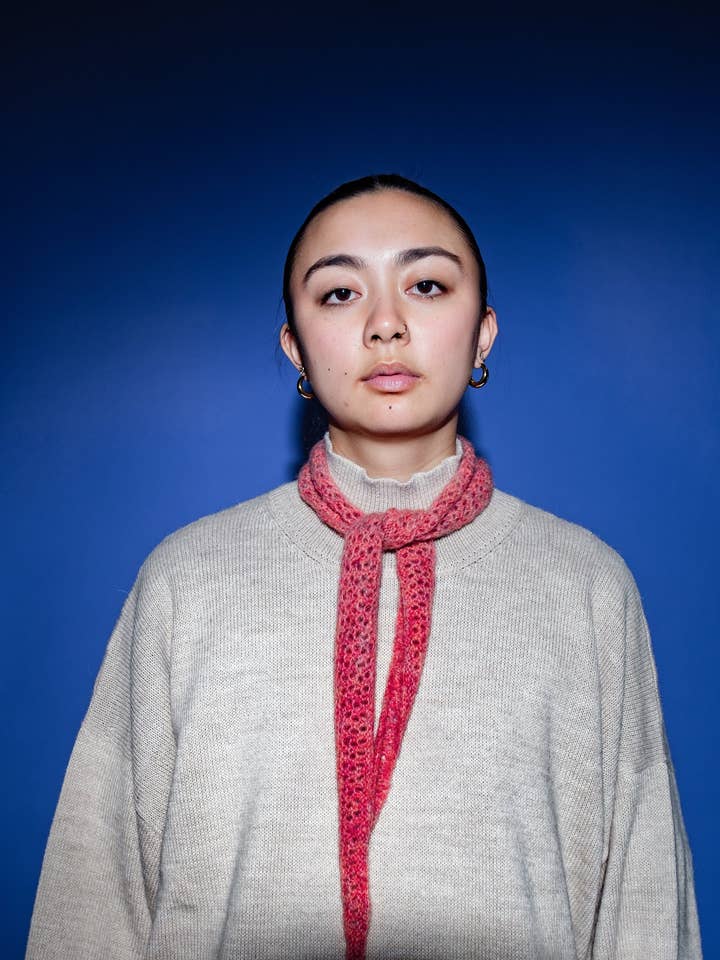 Pedro Scarf in Red for wholesale by et Tigre