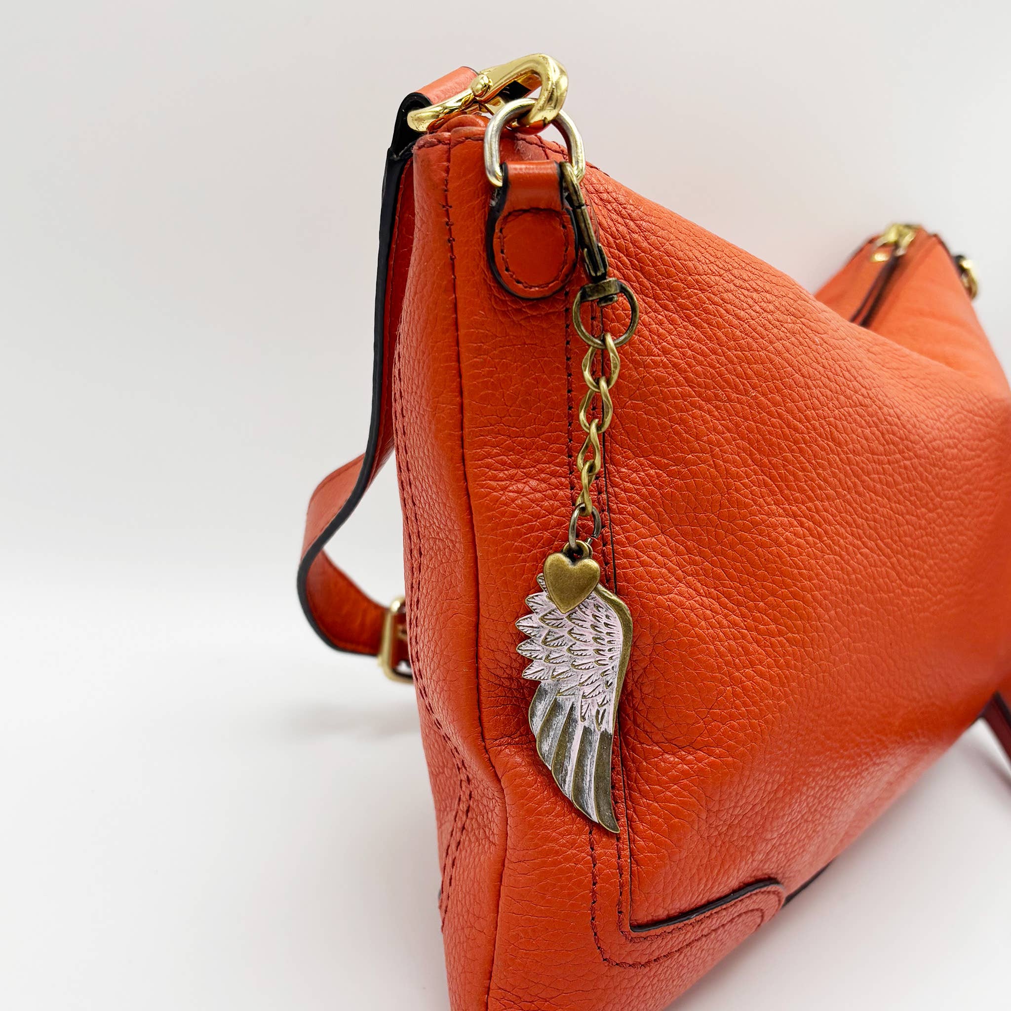 Gleeful Peacock - Wholesale Purse/Bag Accessory - Women's - Wing & a Prayer Boho Bag Charm/Keychain5