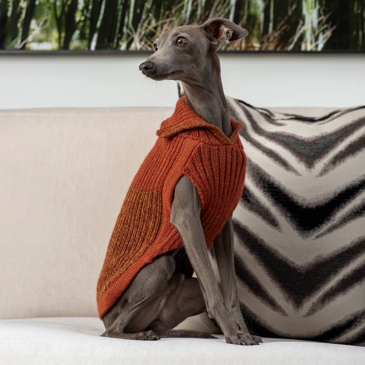 Ember Knit Alpaca Dog Sweater for wholesale by Alqo Wasi