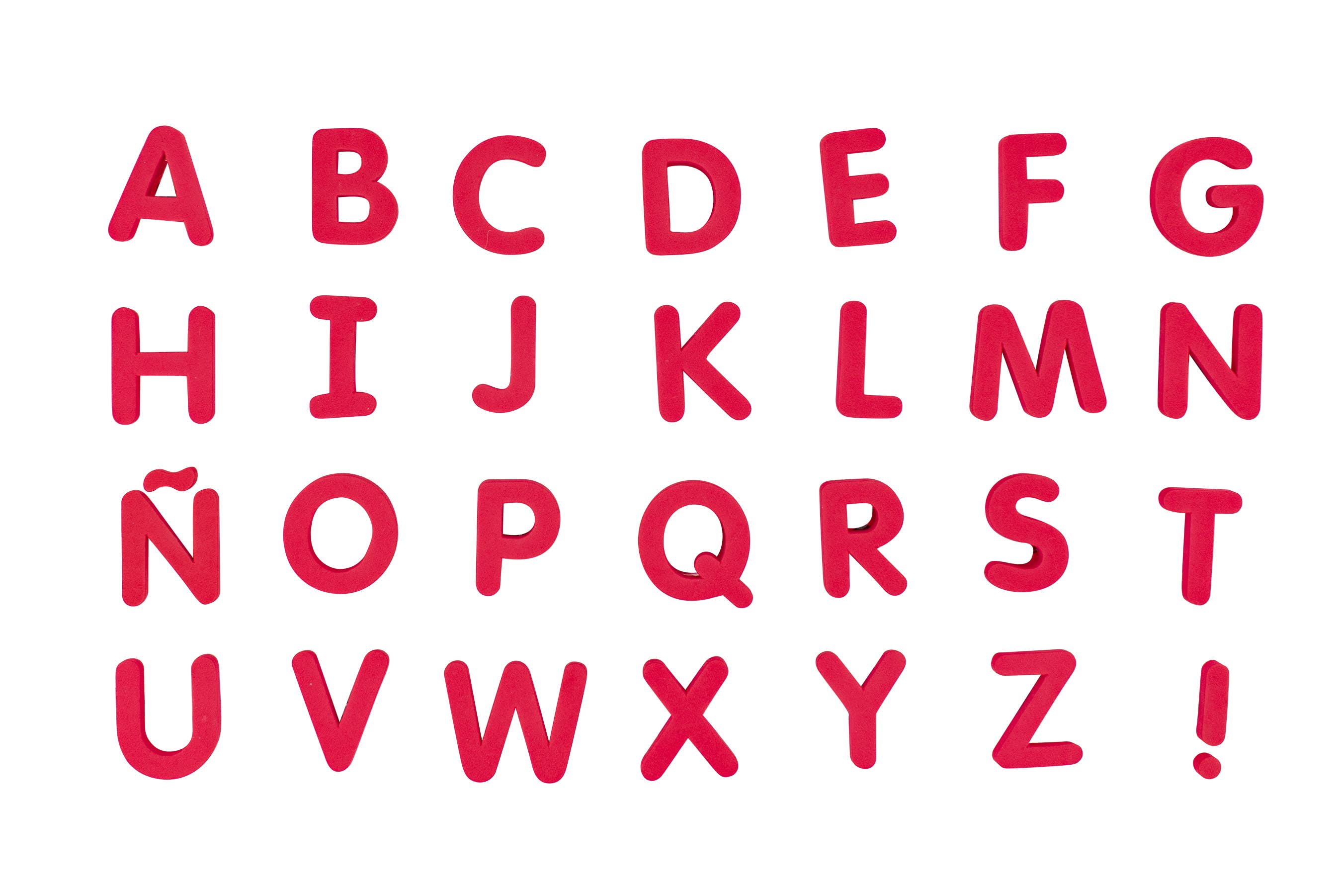 Learning Advantage - Vente Tampon encreur/décoratif – enfant et bébé - Tampons géants - Lettres majuscules - Set de 281