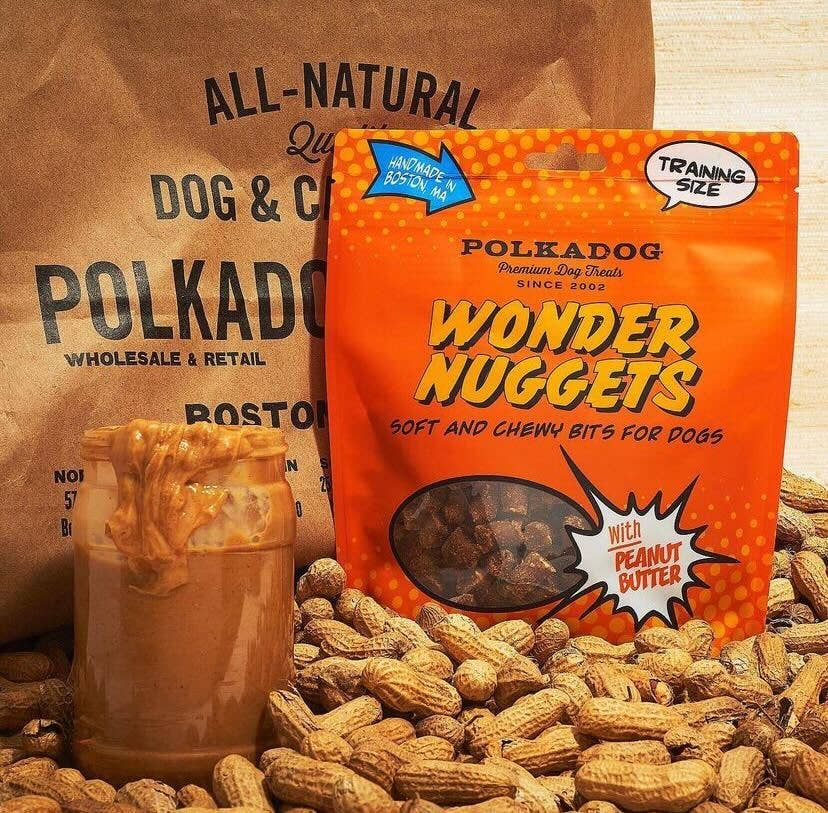 Polkadog - Wholesale Pet Treats - Dog - Wonder Nuggets, Peanut Butter - 10oz - Dog Treats5