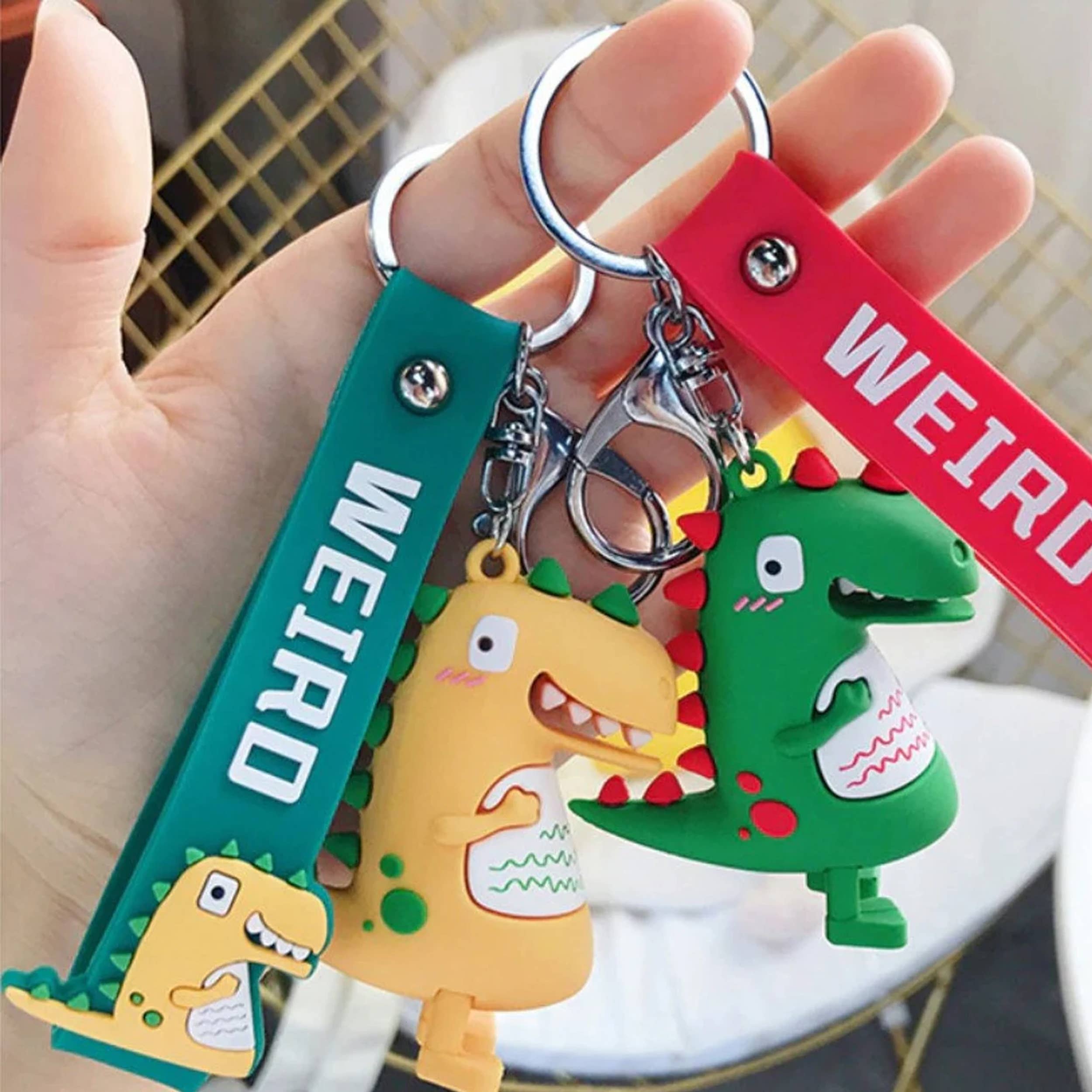 Holiday Farm - Wholesale Sleutelhanger - Kinderen - Grappige Dinosaurussleutelhanger Voor Tassen In Bulk0