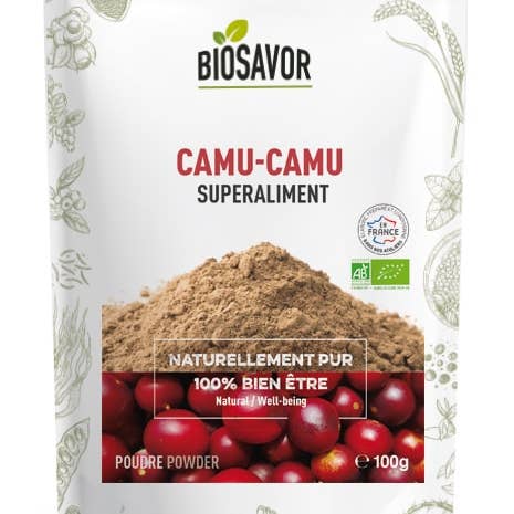 BioSavor - Wholesale Protein/Superfood Powder - Organic Camu-Camu Powder 100 g