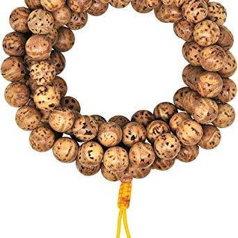 Mandala Crafts - Wholesale Prayer Beads Necklace - Mandala Crafts Natural Wood 108 Mala Prayer Beads Necklace, Bracelet from for Meditation, Yoga26