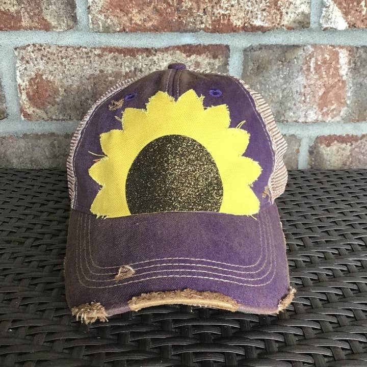 BohoGroove - Wholesale Trucker Hat - Women's - Sunflower Hat40
