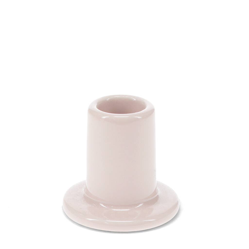 Rex B2B - UK – wholesale Candle holder – Ceramic tube candle holder - Taupe