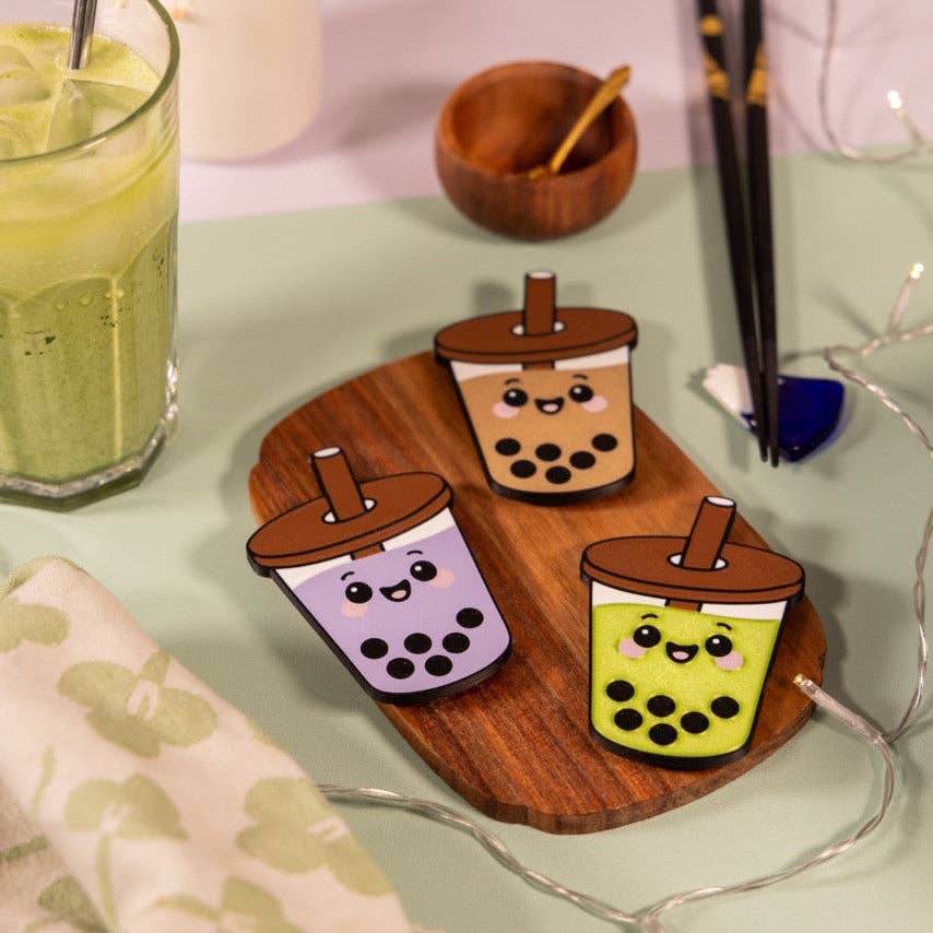 Uniberry 3D - Wholesale Magnet - Bubble Tea - Kawaii Magnet1
