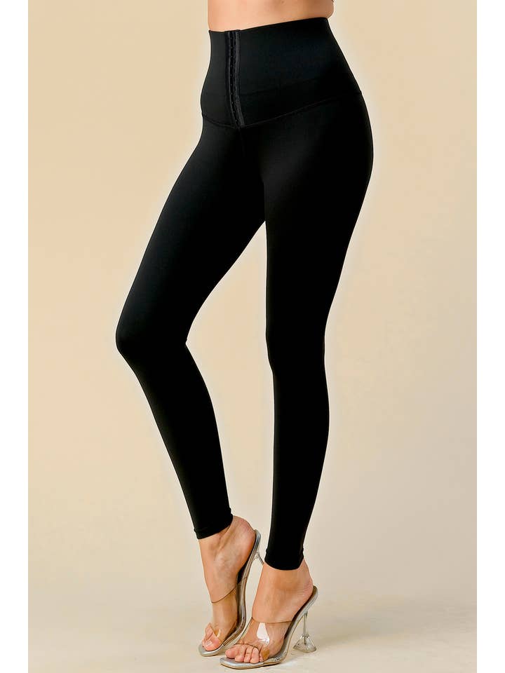 Zwart TC05 Faja Hook & Eye Tape Tummy Control broek voor groothandel op Faire8