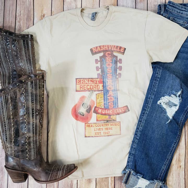 Nashville Neon Sign for wholesale by The Dirty Cowgirl Apparel