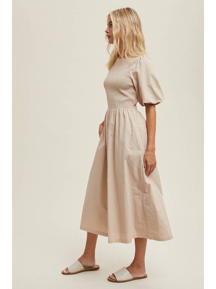 Wishlist Apparel - Wholesale Dress - Women's - TWOFER MIDI DRESS / WL24-9510