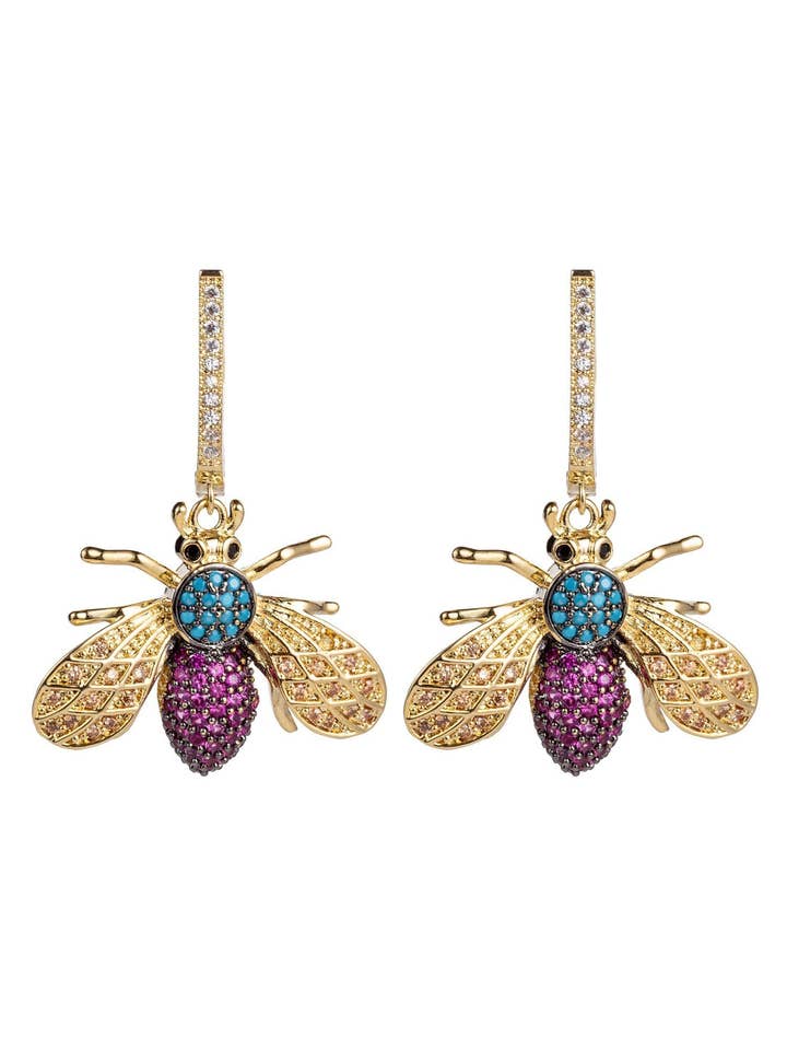 Brincos Volar Bee por atacado de Eye Candy Los Angeles