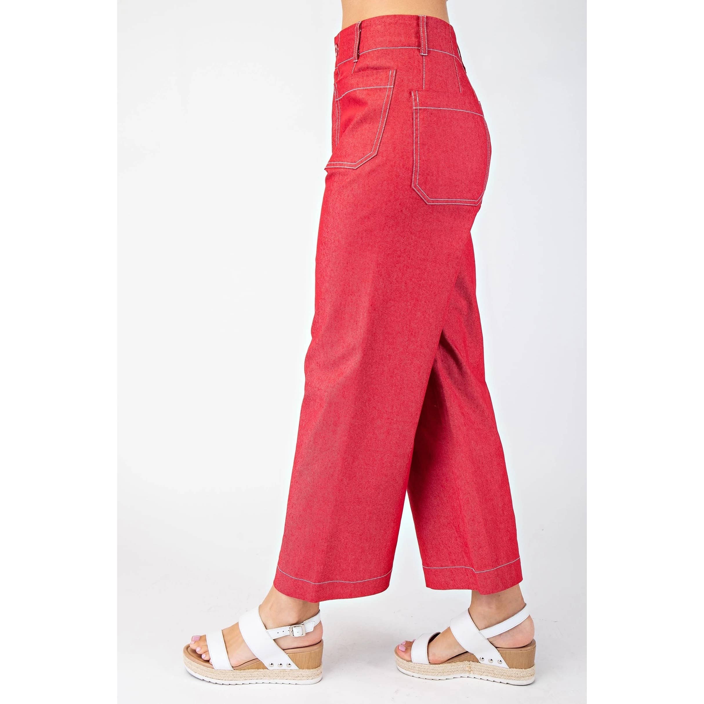 STYLE USA - Vendita all'ingrosso Pantalone - Donna - Nuovi pantaloni corti a gamba larga8
