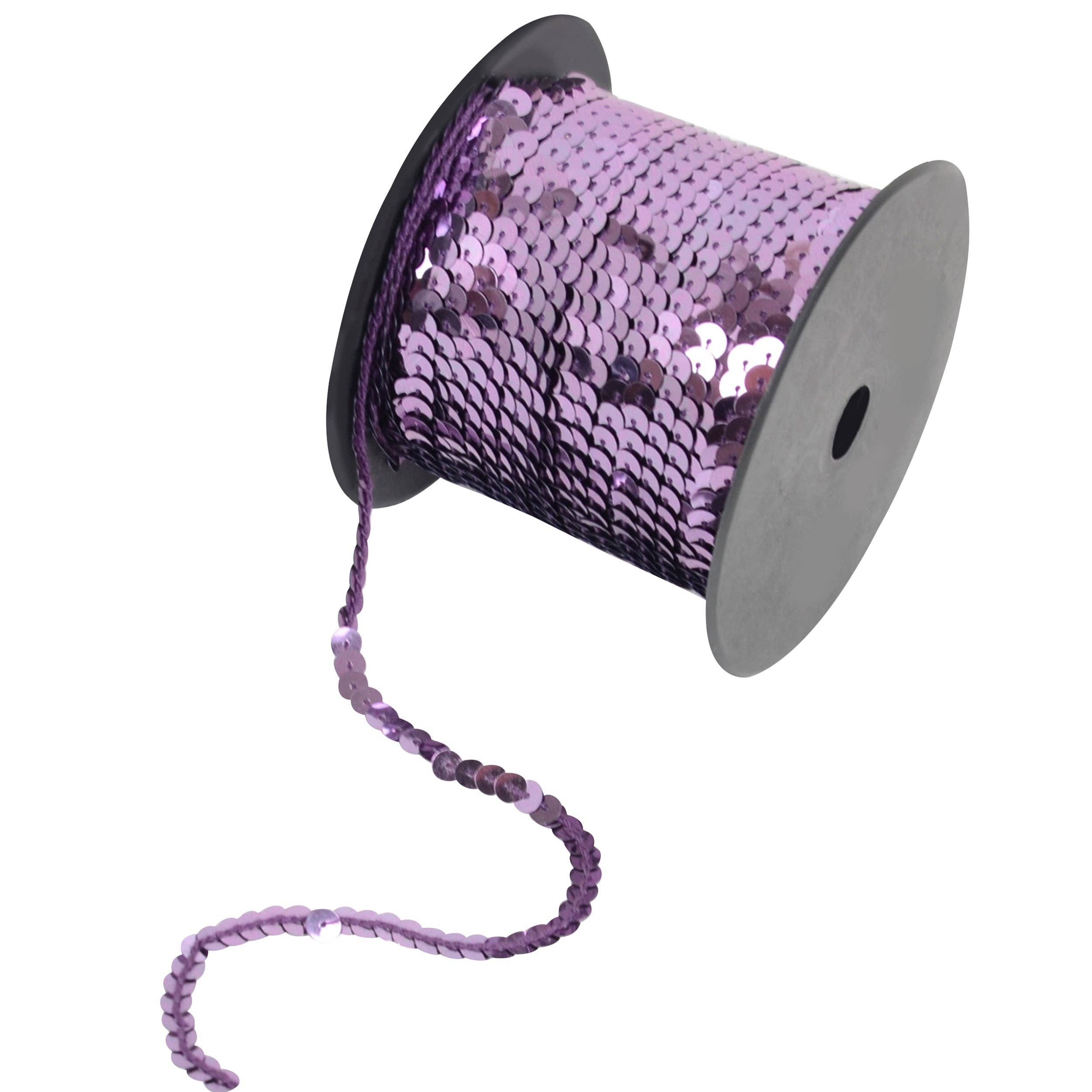 AK Brand - Venta al por mayor Material para manualidades - Tira de Lentejuelas Planas 6mm Lentejuela Metálica Adorno de Lentejuelas9