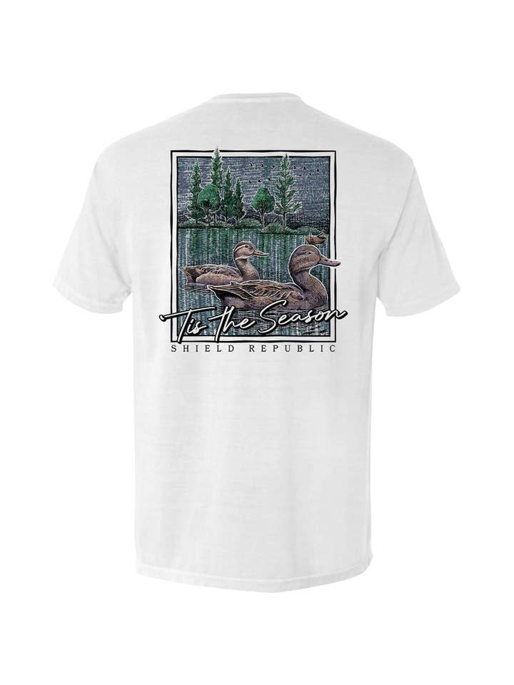 Shield Republic - Wholesale Screen Printed T-Shirt - Men's - Tis the Season Duck